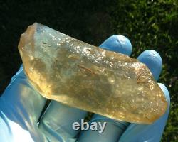 Libyan Desert Glass Meteorite Tektite impact specimen(565 crt)Super Gem AAAA+