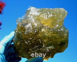 Libyan Desert Glass Meteorite Tektite impact specimen(5660 crt)Dimples Huge Gem