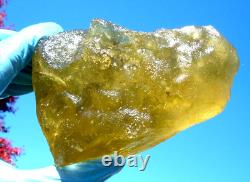 Libyan Desert Glass Meteorite Tektite impact specimen(5660 crt)Dimples Huge Gem