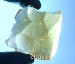 Libyan Desert Glass Meteorite Tektite impact specimen(580 crt) Super Gem AAAAA+