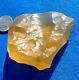 Libyan Desert Glass Meteorite Tektite Impact Specimen(600 Crt)dimplesgem Yellow