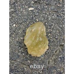 Libyan Desert Glass Meteorite Tektite impact specimen (650crt) Natural Holes