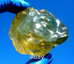 Libyan Desert Glass Meteorite Tektite impact specimen(664 crt)Super Gem AAAAA 5