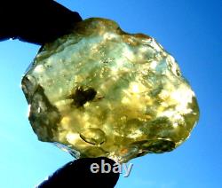 Libyan Desert Glass Meteorite Tektite impact specimen(664 crt)Super Gem AAAAA 5