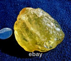 Libyan Desert Glass Meteorite Tektite impact specimen(664 crt)Super Gem AAAAA 5