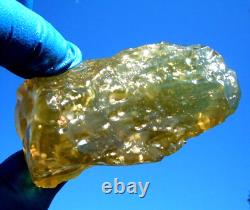 Libyan Desert Glass Meteorite Tektite impact specimen(675 ct) Cristobalite A+