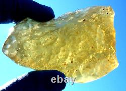 Libyan Desert Glass Meteorite Tektite impact specimen(675 ct) Cristobalite A+