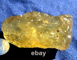 Libyan Desert Glass Meteorite Tektite impact specimen(675 ct) Cristobalite A+