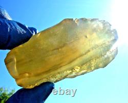 Libyan Desert Glass Meteorite Tektite impact specimen(675 ct) Cristobalite A+