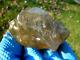 Libyan Desert Glass Meteorite Tektite Impact Specimen(680 Crt)super Blue Lines