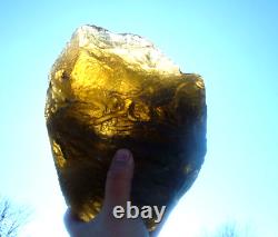 Libyan Desert Glass Meteorite Tektite impact specimen(6.0 Kg) 13Lb Very Big