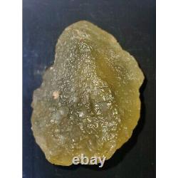 Libyan Desert Glass Meteorite Tektite impact specimen 700 crt Dimples Gem AAAAA