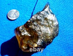 Libyan Desert Glass Meteorite Tektite impact specimen(710 ct) Dimples Gem AAAA