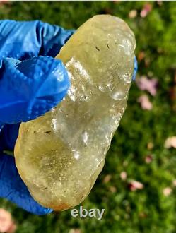 Libyan Desert Glass Meteorite Tektite impact specimen(730 crt)Cristobalit Gem A+