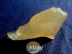 Libyan Desert Glass Meteorite Tektite impact specimen(775 crt)Pre Historic Tool