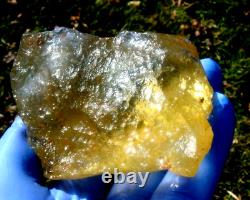 Libyan Desert Glass Meteorite Tektite impact specimen(780 ct)Dimples Gem AAAA+