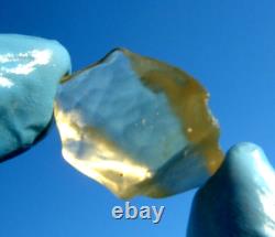 Libyan Desert Glass Meteorite Tektite impact specimen(800 crt)Medium Gem Lot#48