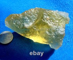 Libyan Desert Glass Meteorite Tektite impact specimen(805 crt)Super Gem AAAA+