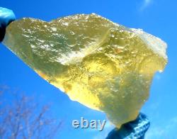 Libyan Desert Glass Meteorite Tektite impact specimen(805 crt)Super Gem AAAA+