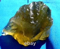 Libyan Desert Glass Meteorite Tektite impact specimen(8175 ct)Dimples Huge Gem