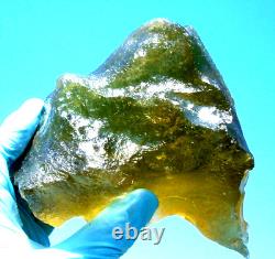 Libyan Desert Glass Meteorite Tektite impact specimen(8175 ct)Dimples Huge Gem