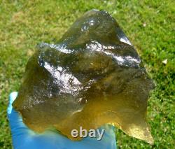 Libyan Desert Glass Meteorite Tektite impact specimen(8175 ct)Dimples Huge Gem