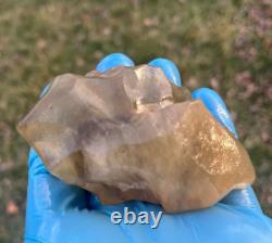 Libyan Desert Glass Meteorite Tektite impact specimen(820 ct) Dark Black inside