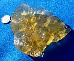 Libyan Desert Glass Meteorite Tektite impact specimen(850 ct)#1 of its kind AAA