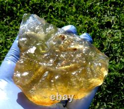 Libyan Desert Glass Meteorite Tektite impact specimen(850 ct)#1 of its kind AAA