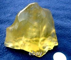 Libyan Desert Glass Meteorite Tektite impact specimen(850 ct)Soft Top Gem AAAAA