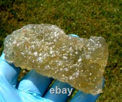 Libyan Desert Glass Meteorite Tektite impact specimen(910 crt)Cristobalite A+