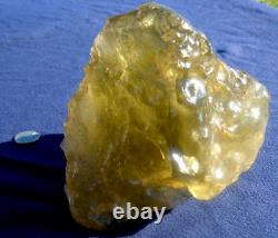 Libyan Desert Glass Meteorite Tektite impact specimen(9250 ct) Super Gem AAAA+