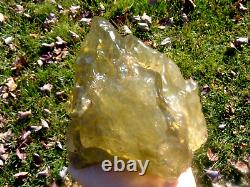 Libyan Desert Glass Meteorite Tektite impact specimen(9250 ct) Super Gem AAAA+