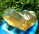 Libyan Desert Glass Meteorite Tektite Impact Specimen(925 Crt) Top Quality A5