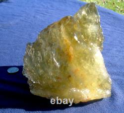 Libyan Desert Glass Meteorite Tektite impact specimen(9315 crt) 1.9 Kg Super A