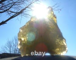 Libyan Desert Glass Meteorite Tektite impact specimen(9315 crt) 1.9 Kg Super A