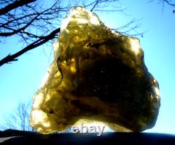 Libyan Desert Glass Meteorite Tektite impact specimen(9315 crt) 1.9 Kg Super A