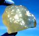 Libyan Desert Glass Meteorite Tektite Impact Specimen(950 Ct) Dimples Gem Aaaa+