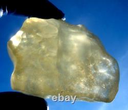 Libyan Desert Glass Meteorite Tektite impact specimen(950 ct) Dimples Gem AAAA+