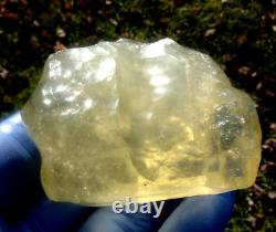 Libyan Desert Glass Meteorite Tektite impact specimen(950 ct) Dimples Gem AAAA+