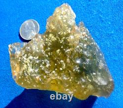 Libyan Desert Glass Meteorite Tektite impact specimen(960 ct)Cristobalite AAA+