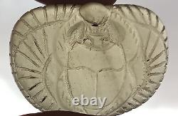 Libyan Desert glass-Scarab Wings amulet-184 ct-Meteorite Tektite-asteroid impact