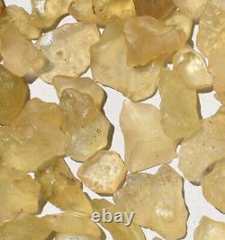 Libyan Desert glass lot-150 pieces-2500 Carat- Meteorite Tektite-asteroid impact