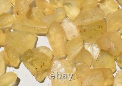 Libyan Desert glass lot-150 pieces-2500 Carat- Meteorite Tektite-asteroid impact