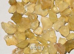 Libyan Desert glass lot-150 pieces-2500 Carat- Meteorite Tektite-asteroid impact