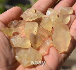 Libyan Desert glass lot-150 pieces-2500 Carat- Meteorite Tektite-asteroid impact