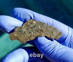 MeteoriteNWA 13788, NEW LUNAR IMPACT MELT BRECCIA8.998 gram end, HIGH METAL