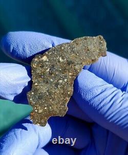 MeteoriteNWA 13788, NEW LUNAR IMPACT MELT BRECCIA8.998 gram end, HIGH METAL