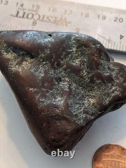 Meteorite Impactite, Iron Suevite. Geothite Fusion crust, specimen New find. MT