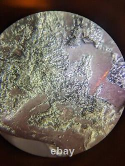 Meteorite Impactite, Iron Suevite. Geothite Fusion crust, specimen New find. MT